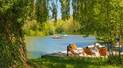 Sandstrand am Neckar