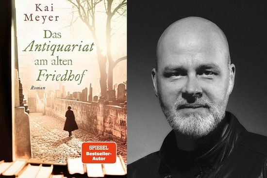 Kai Meyer c Stefan Freund Collage mit Cover, © Stefan Freund