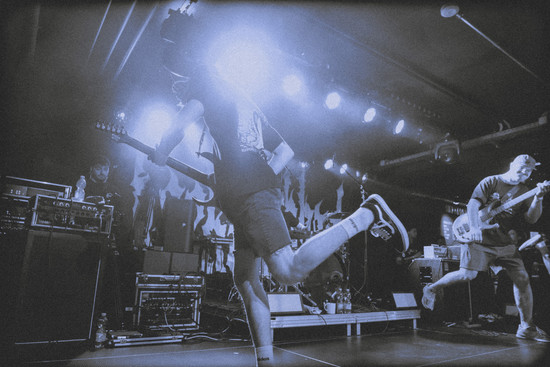 Band auf der Bühne, © Micha Wemmer
