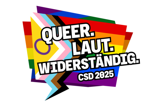 Motto Logo des diesjährigen CSD.