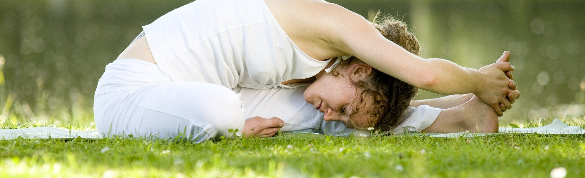 Yoga im Garten