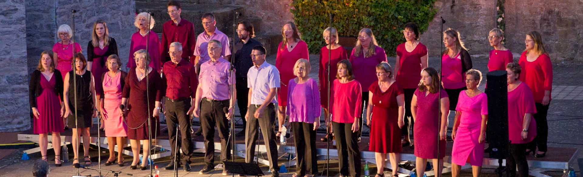 Das Chorteam 2000 überzeugt mit seiner musikalischen Vielfalt.