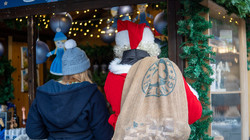 Das Heilbronner Käthchen mit dem Weihnachtsmann