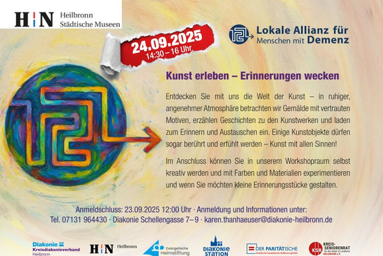 Kunst erleben - Museumsführung 24.09.2025, © Diakonie Heilbronn