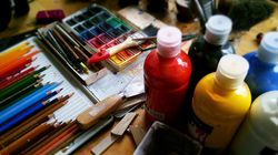 Farben und Stifte