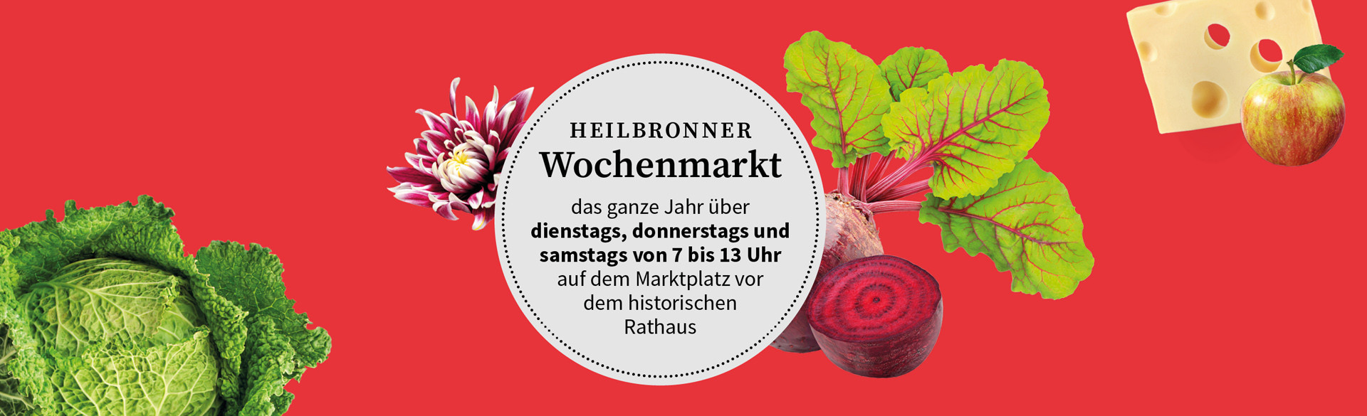 Banner Wochenmarkt