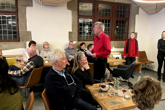 Weinpräsentation, © Hans-Peter Barz