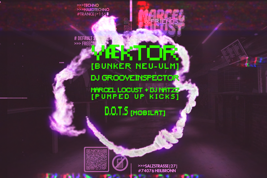 16:9 Flyer Marcel Locust & Friends, © Marcel Mehl