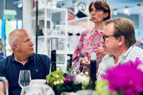 Weinverkostung bei Wein Villa on Tour
