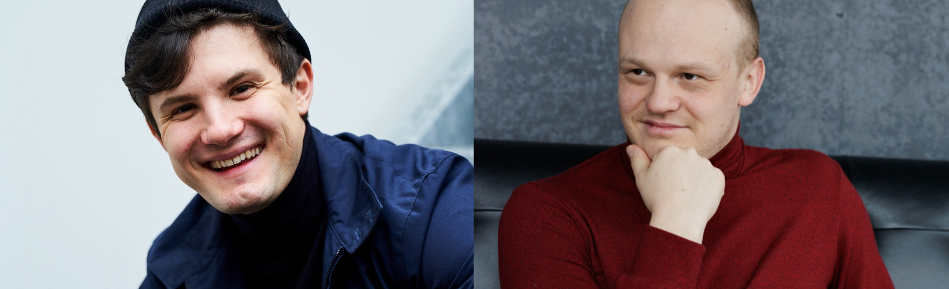 Valentin Richter (links) & Sebastian Jakob Doppelbauer (rechts), © links Fabian Raabe, rechts Luka Blüsse
