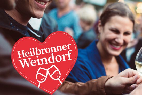 Gruppe auf dem Heilbronner Weindorf
