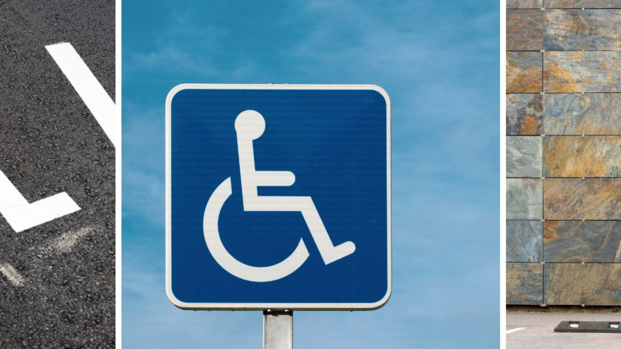 Parkplätze für schwerbehinderte Menschen